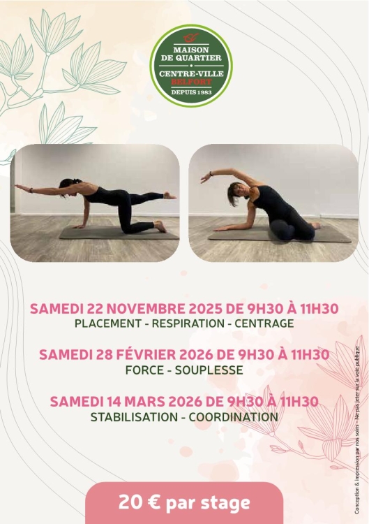Stages de Pilates