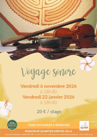 Actualité MQCV Belfort – Voyage Sonore